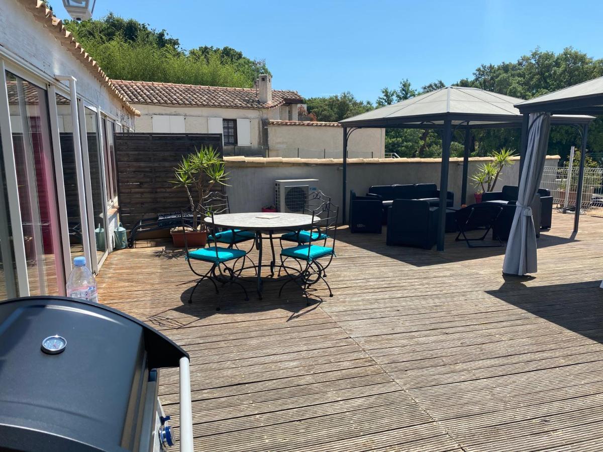 Cavaliere Apt 125M2 Piscine Le Lavandou Bagian luar foto