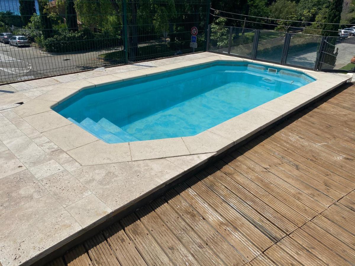 Cavaliere Apt 125M2 Piscine Le Lavandou Bagian luar foto